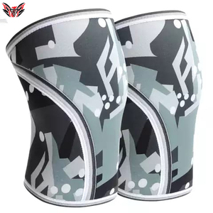 Conception personnalisée Manchons de compression pour genou 7mm en néoprène pour entraînement de soutien du genou pour haltérophilie en salle de sport - Product Image 5