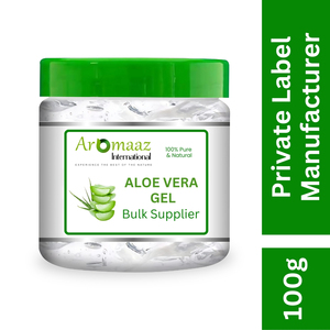 เจลว่านหางจระเข้ออร์แกนิกบริสุทธิ์จาก100% ครีมล้างหน้าทำให้ผิวขาวกระจ่างใสใช้แสงอาทิตย์ช่วยให้ผมผ่อนคลายดูแลผิว - Product Image 4