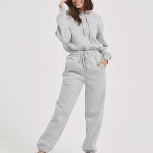 Chándal de jersey con logotipo personalizado de nuevo estilo para mujer, chándal informal de secado rápido a bajo precio con su propio logotipo - Product Image 3