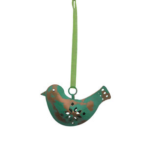 Décoration murale en métal suspendue pour la maison, dernier design, oiseau doré avec paillettes, décoration murale pour la maison, fait à la main - Product Image 4