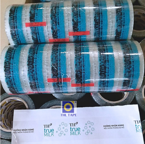 Cinta con logotipo personalizado de alto rendimiento Certificación ROHS Uso industrial Masa a medida para etiquetas de embalaje de varios clientes - Product Image 2