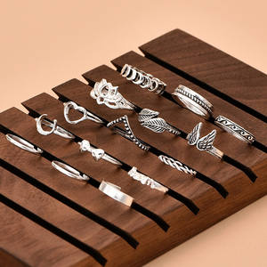 Ensemble de bagues pour femme, bijoux en gros, style bohème, mixte, 15 pièces - Product Image 2