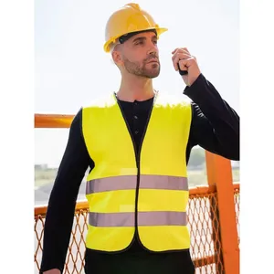 Gilet di Sicurezza CO2 Neutro con Adesivi Riflettenti e Luci - Merchandising Promozionale Sostenibile - Product Image 5