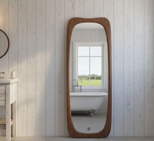 Modern Handmade Art Deco Glass Full Length <b>Wall</b> <b>Mirror</b> <b>for</b> Bedroom and Living Room Home Decor - Product Image 6