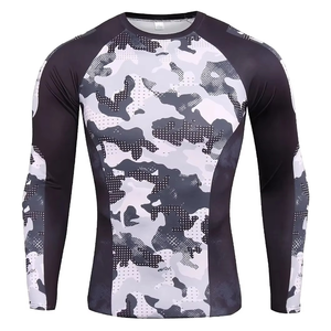 Nueva Llegada, Rashguard de BJJ para Hombre de Alta Calidad, Manga Larga, Impresión por Sublimación, Servicio OEM, Elástico, Secado Rápido, Transpirable - Product Image 3