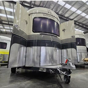 New TrailTrekker 2-Horse Straight Load Float 2HSL-3275 Steel Horse <b>Trailer</b> with 2 Axles for Container Use - Product Image 1