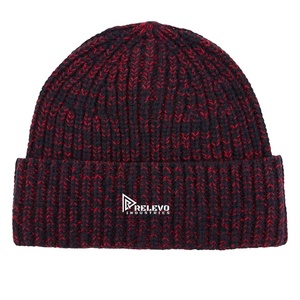 Gorro de punto de invierno de primera calidad, suave, de poliéster, cálido, unisex, elástico, informal, para exteriores, para pedidos al por mayor - Product Image 2