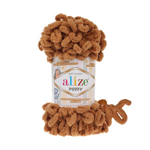 Alize Puffy 179 Camel Hair Premium Fancy Yarn - Product Image 1