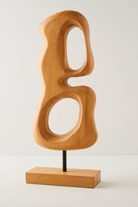 Esculturas de madera ecológicas modernas talladas intrincadamente, opciones personalizables para mejorar la decoración cultural tradicional del hogar - Product Image 6