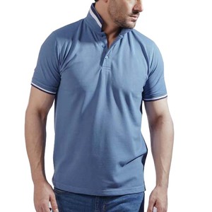 T-shirt d'été pour homme à manches courtes en tricot uni 100% coton à séchage rapide, coupe ajustée pour la salle de sport - Product Image 1
