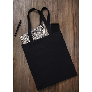 Nouveau sac à cordon en pur coton de qualité supérieure 100% à pois Design beau sac à provisions de couleur pour les filles - Product Image 5