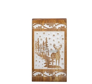 Urna de palisandro hecha a mano para cenizas humanas Árbol DE LA VIDA Caja de madera Cremación personalizada para caja de urna de madera grande hecha a mano - Product Image 3