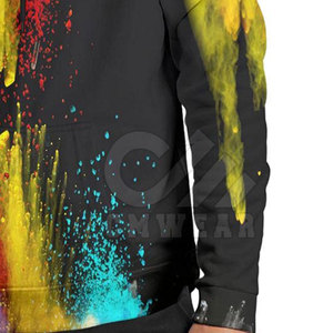 เสื้อฮู้ดพิมพ์ซับลิเมชันสำหรับผู้ชายผ้าโพลีเอสเตอร์มา2026 - Product Image 6