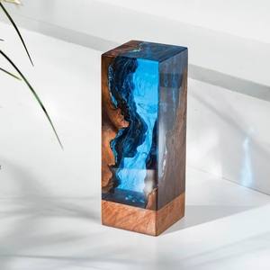 Lampe de nuit en résine époxy Lampe de nuit en résine époxy - Product Image 5