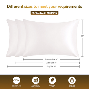 Funda de Almohada de Seda de Morera 100% Pura al por Mayor, Ligera y Cómoda, Accesorio de Ropa de Cama, Funda de Almohada de Seda Satinada Suave - Product Image 5