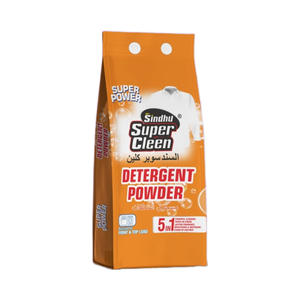Sindhu Super Cleen India 25 kg detergente en polvo con 15%-30% para ingredientes para ropa - Product Image 4