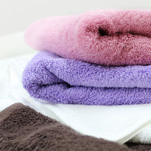 Hiorie Osaka Senshu ผ้าเช็ดมือผ้าฝ้ายสีน้ำตาลพรีเมี่ยม100% ขนาด34*34ซม. ผ้าทอด้วยมีฮู้ดผ้านุ่มดีงาม450GSM เป็นมิตรกับสิ่งแวดล้อม - Product Image 3