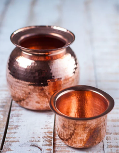 Olla De Agua De Cobre Con Taza (Sombu-Lota) - Product Image 4