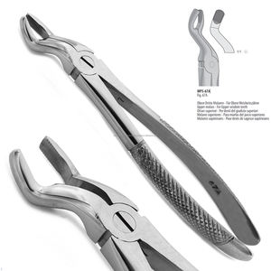 Pinzas de Extracción Dental Manuales WORLD PRECISION SURGICAL WPS-67A para Molares Superiores y Dientes del Sabiduría, Acero Inoxidable Quirúrgico, Aprobado por la CE - Product Image 6