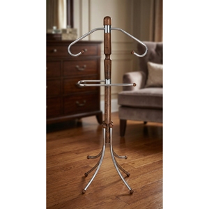 Oferta Especial: Perchero Clásico de Madera y Metal para Trajes, Ideal para Oficina, Venta al por Mayor y Exportación - Product Image 6