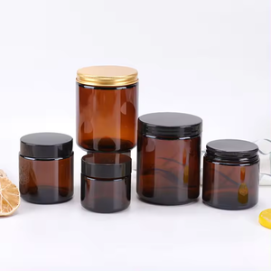 Vente en gros au meilleur prix pot PET pour emballage alimentaire pot de bonbons aliments secs noix ou pour emballage cosmétique pots de gommage corporel hydratant - Product Image 1