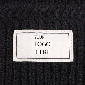 หมวกไหมพรมฤดูหนาวแบบนุ่ม อุ่น สไตล์พับขอบ สีพื้น พร้อมป้ายโลโก้แบบกำหนดเอง ใช้ได้ทั้งชายและหญิง ระบายอากาศได้ดี เหมาะสำหรับสวมใส่ในสภาพอากาศหนาว - Product Image 6