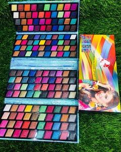 ชุดเครื่องสำอาง4พับได้100 + สีสำหรับเจ้าสาวปาร์ตี้และ6112สวยงามทุกวัน - Product Image 2