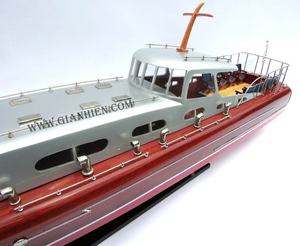 Gia nhien เรือเร็วทำจากไม้, เรือแฮ็กเกอร์ออกแบบได้ตามต้องการสีแดง MOQ ต่ำของตกแต่งสวยงาม - Product Image 2