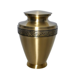Urne funéraire en métal de qualité supérieure, taille personnalisée OEM, pour cendres d'adultes, écologique, durable, 220 pouces cubes, fournitures funéraires en gros - Product Image 4