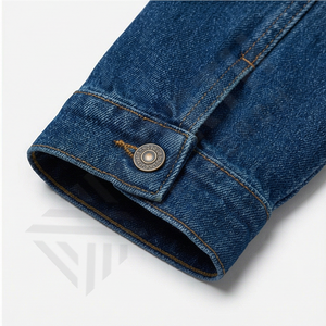 Chaqueta Vaquera Lisa Personalizada para Hombre, Nueva Chaqueta Vaquera Informal con Bolsillos Modernos y Cuello Camisero, Ropa Exterior al por Mayor - Product Image 6