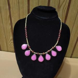 Traditional Afghani Tribal Cultural Handmade Diamond Geometric Vintage <b>Fashion</b> <b>Necklace</b> for Women Festival Wear - Product Image 2