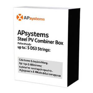 Caja Combinadora de Acero para Paneles Solares APsystems para hasta 5 Cadenas DS3 - Product Image 2