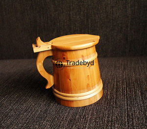 Tasse en bois large pour le thé, le café ou le cacao par Tradebyd - Product Image 3