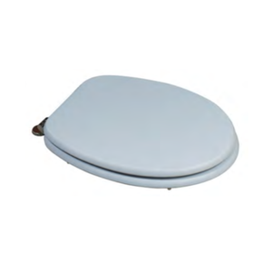 Couvre-siège de toilette universel en MDF gris clair - Product Image 1