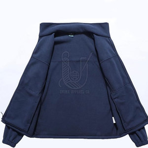 Veste polaire décontractée pour homme, col montant, logo frontal, séchage rapide, respirante, prix de gros personnalisé, service OEM de haute qualité - Product Image 3