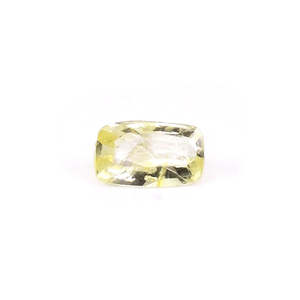 Saphir Jaune Péridot Naturel, Coupe Longue Coussin 4.15 carats, Calibré avec Alexandrite et Aigue-marine à Coupe Asscher, Matériel de Pierre Précieuse - Product Image 1