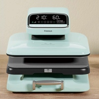 Presse à Chaud Automatique 38x38cm Électrique pour Transfert Thermique sur T-shirts, Sacs Fourre-tout, Articles Promotionnels et Impression Personnalisée