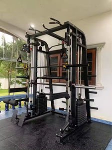 Nuova attrezzatura di moda Smith Machine funzionale con Trainer cavo macchina Power Cage attrezzature professionali da palestra per la <span class=keywords><strong>vendita</strong></span> - Product Image 2