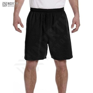 Pantalones Cortos Deportivos Casuales de Lona con Logotipo Personalizado de Alta Calidad para Hombre, Secado Rápido, Cierre con Cordón, Ecológicos, para Fitness, Venta al Por Mayor - Product Image 1