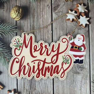 Premium Handmade Folk Art <b>Wood</b> <b>Christmas</b> <b>Tree</b> Figurine & Toy Set in Natural Finish From Vietnam for Festive Decor - Product Image 4