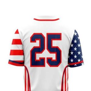 Maillot de baseball personnalisé pour hommes avec tissu respirant de haute qualité - Product Image 6