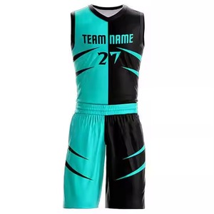 Uniforme de baloncesto de secado rápido, conjuntos de camisetas de baloncesto de último diseño, uniforme de baloncesto portátil de doble cara para hombres - Product Image 5