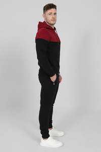 MOVATEXTILES Survêtement 2 pièces en polaire au design personnalisé pour hommes, sweat à capuche et survêtement avec logo en gros - Product Image 6