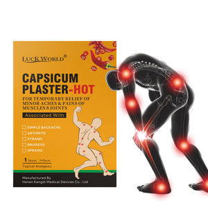 Plester Capsicum Berkualitas Tinggi untuk Meredakan Nyeri, Plester Medis untuk Leher, Plester Capsicum untuk Mengobati Nyeri Pinggang, Plester Capsaicin - Product Image 6