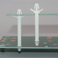Haute qualité PCB Board support en plastique joint Nylon Support entretoise PCB isolation colonne