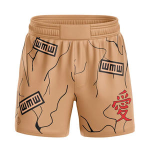 Shorts de boxe personnalisés de haute qualité pour hommes, shorts de boxe tendance, couleur noire, spandex, polyester, shorts de boxe pour hommes - Product Image 3