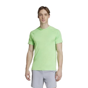 T-shirt d'entraînement fitness pour homme 100% coton 210 g/m² extensible respirant séchage rapide coupe ajustée pour la gym et l'entraînement personnalisé OEM privé - Product Image 1