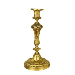 Bougeoir en laiton massif, support de bougie conique pour taille personnalisée, prix bon marché avec utilisation manuelle à vendre - Product Image 1