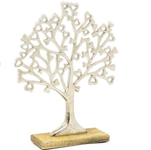 Escultura decorativa de aluminio con forma de gafas de Sol de Plata para el hogar, regalo de boda, ornamento para mesa de oficina, soporte de encimera - Product Image 4