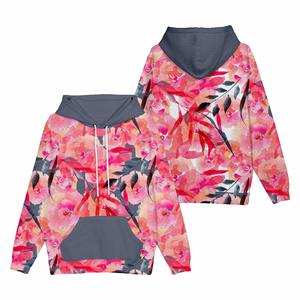 Custom Made Size Women <b>Sublimation</b> <b>Hoodies</b> Full Sleeve Length Windproof Winter Customized Color High Quality - Product Image 1